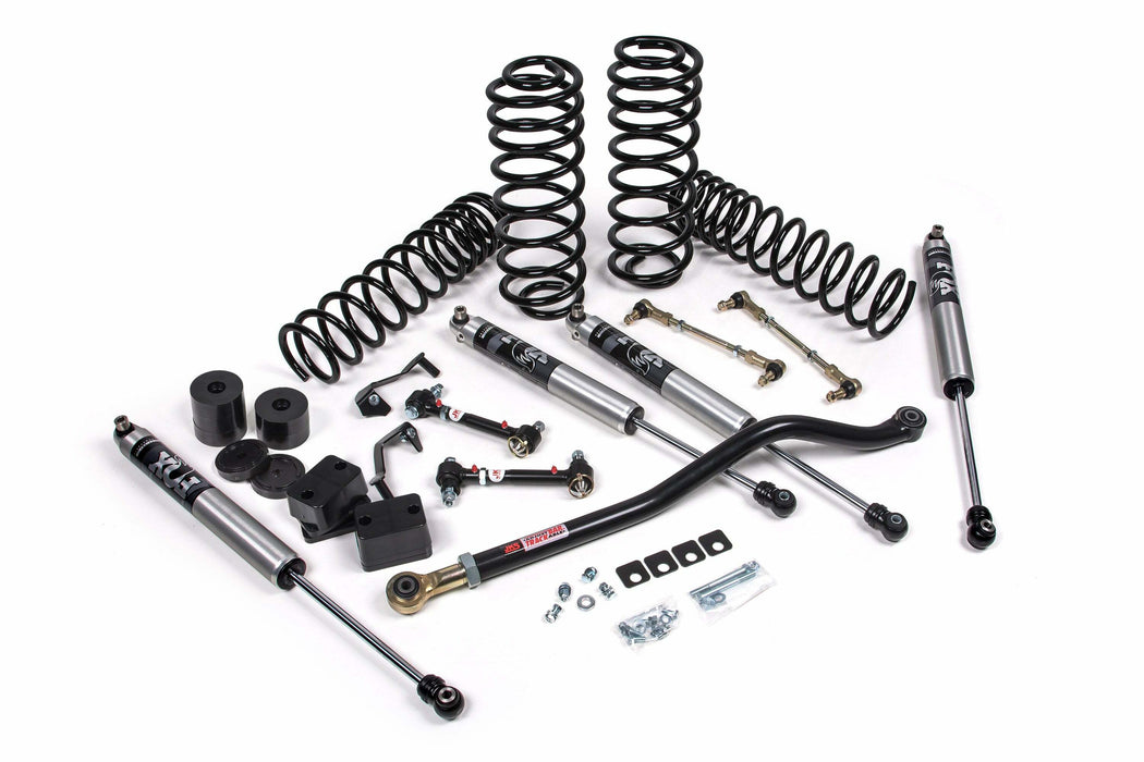 JKS JSPEC119KFP 2018-2024 compatible with Jeep Wrangler (JL) J-Venture 3.5" 4Dr w/Fox 2.0 Performance Series Shocks, STD Rate Coils