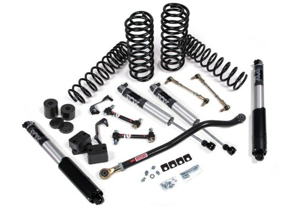 JKS 2018-2024 Compatible With Jeep Wrangler JL J-Venture 3.5" 4Dr W, Fox 2.5 Performance Series Shocks, Std Rate Coils, Fits 2018-2024 Jeep Wrangler JL JSPEC119PS
