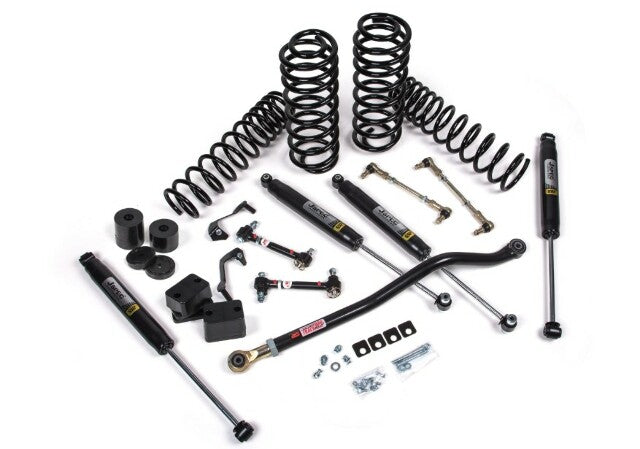 JKS JSPEC120K 2018-2024 compatible with Jeep Wrangler (JL) J-Venture 3.5" 4Dr w/Jspec Shocks, HD Rate Coils