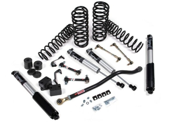 JKS 2018-2024 Compatible With Jeep Wrangler JL J-Venture 3.5" 4Dr W, Fox 2.5 Performance Series Shocks, HD Rate Coils, Fits 2018-2024 Jeep Wrangler JL JSPEC120PS