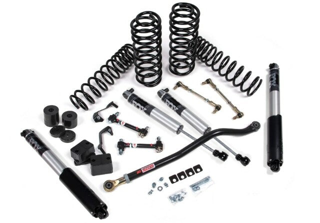 JKS JSPEC120PS 2018-2024 compatible with Jeep Wrangler (JL) J-Venture 3.5" 4Dr w/Fox 2.5 Performance Series Shocks, HD Rate Coils