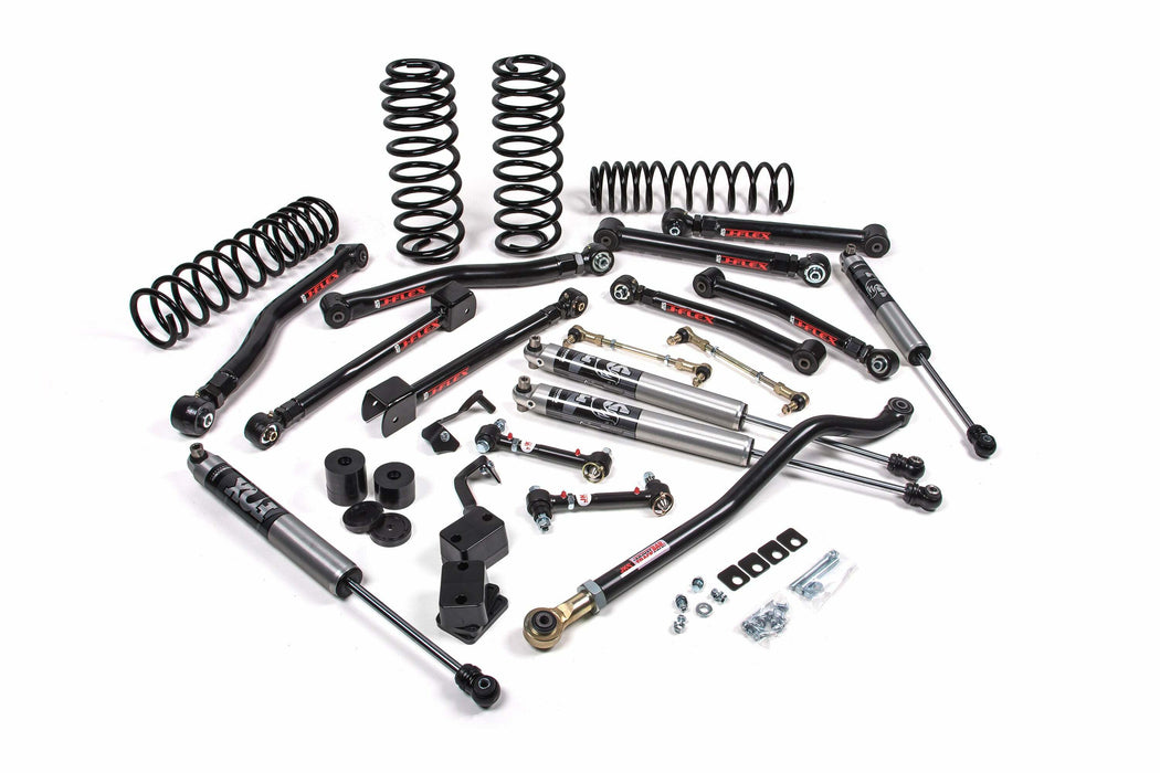 JKS JSPEC126KFP 2018-2024 compatible with Jeep Wrangler (JL) J-Krawl 2.5" 4Dr w/Fox 2.0 Performance Shocks, HD Rate Coils