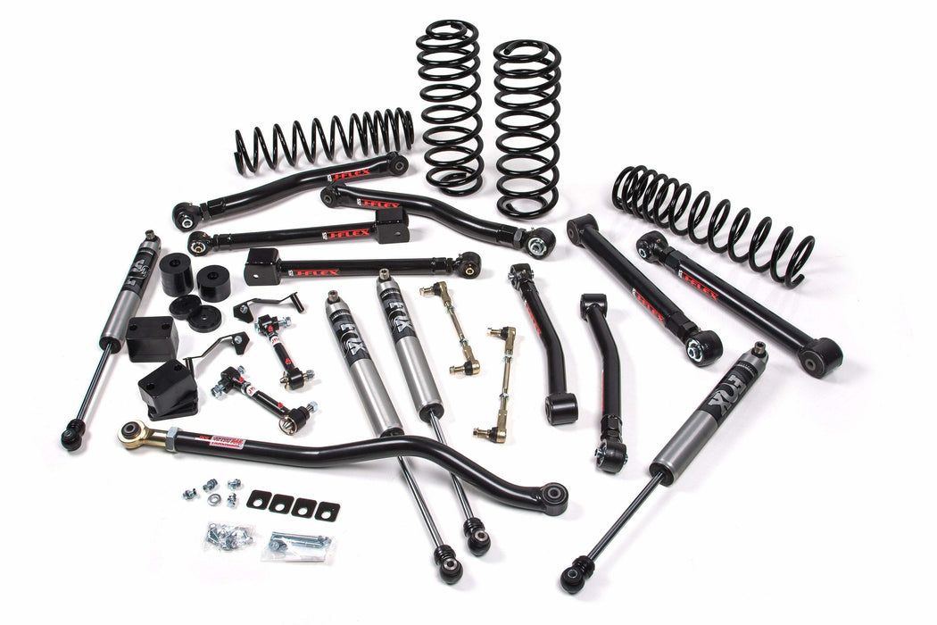 JKS JSPEC127KFP 2018-2024 compatible with Jeep Wrangler (JL) J-Krawl 3.5" 4Dr w/Fox 2.0 Performance Shocks, STD Rate Coils