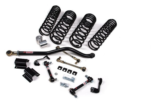 JKS 2020-2023 Fits Jeep Gladiator JT 3-3.5" Front 1.5-2" Rear Lift Kit- Shock Extension Brackets, Fits 2020-2023 Jeep Gladiator JT JSPEC131KNS