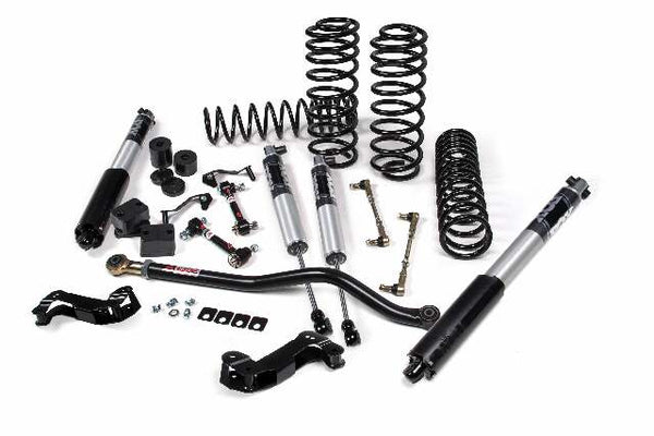 JKS 2018-2024 Compatible With Jeep Wrangler JL J-Kontrol 3" 2Dr W, Fox 2.5 Performance Series Shocks, Std Rate Coils, Fits 2018-2024 Jeep Wrangler JL JSPEC134PS
