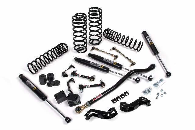 JKS JSPEC137K 2018-2024 compatible with Jeep Wrangler (JL) J-Kontrol 2.5" 4Dr w/Jspec Shocks, STD Rate Coils
