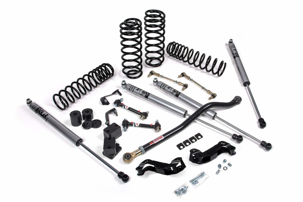 JKS JSPEC141K 2018-2024 compatible with Jeep Wrangler (JL) J-Kontrol 3.5" 4Dr w/Jspec Shocks, STD Rate Coils