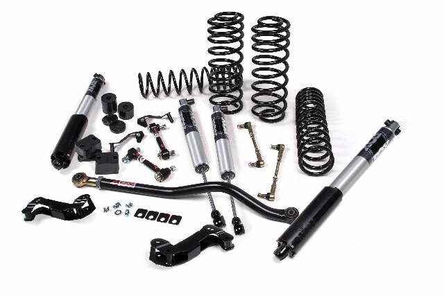 JKS 2018-2024 Fits Jeep Wrangler JL J-Kontrol 3.5" 4Dr W, FOX Adventure Series Shocks, Std Rate Coils, Fits 2018-2024 Jeep Wrangler JL JSPEC141KFA