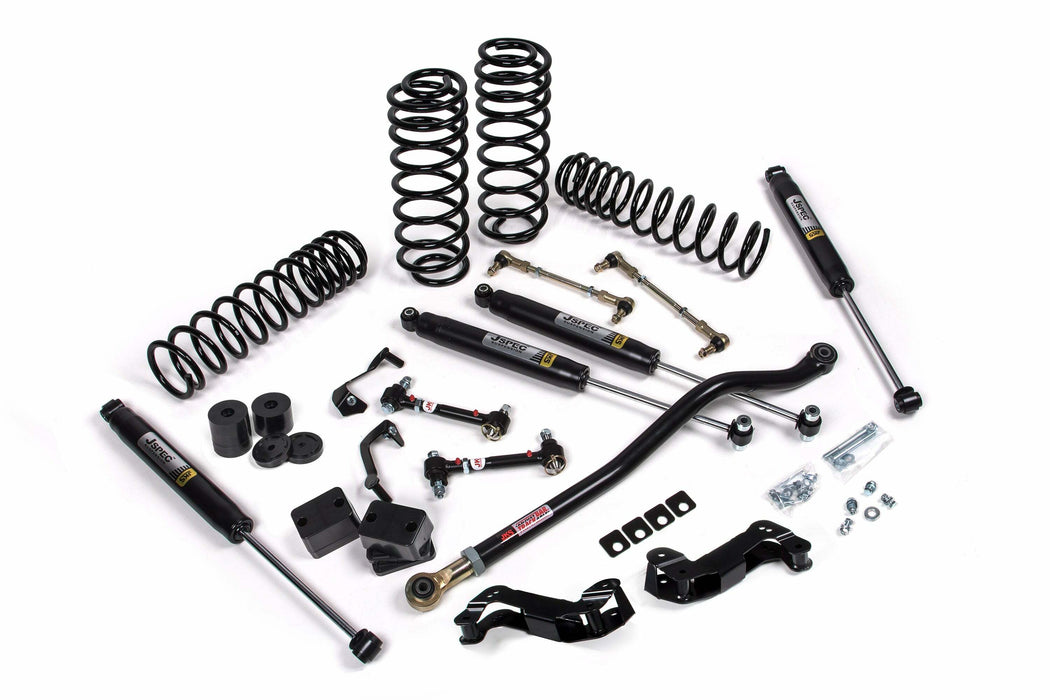 JKS JSPEC142K 2018-2024 compatible with Jeep Wrangler (JL) J-Kontrol 3.5" 4Dr w/Jspec Shocks, HD Rate Coils