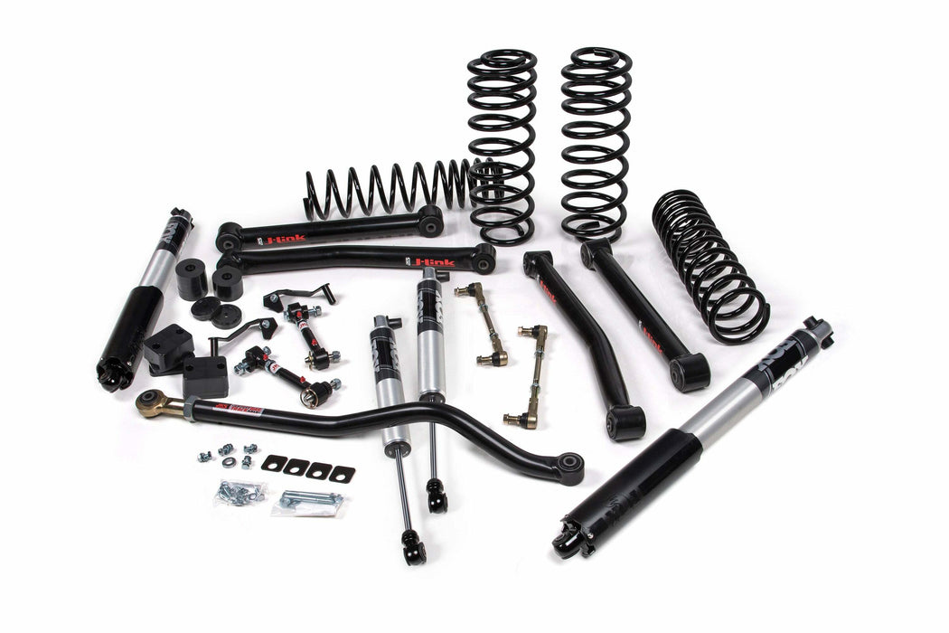 JKS JSPEC159PS 2020-2024 Jeep Wrangler (JL) J-Konnect 2.5" 4Dr w/Fox 2.5 Performance Series Shocks - DIESEL