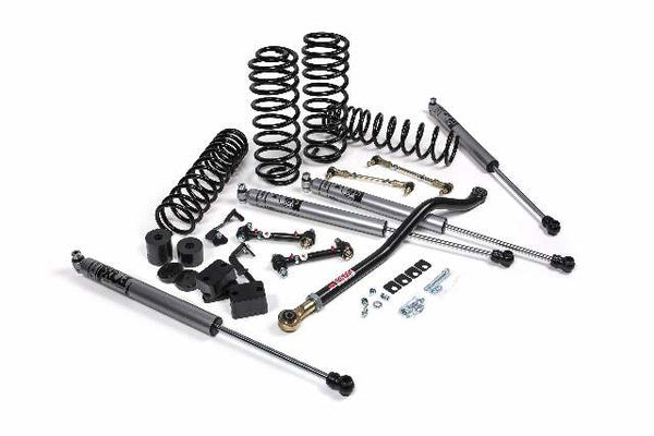 JKS 2021-2024 Compatible With Jeep Wrangler JL 4xe 4Dr 2" J-Venture Suspension Lift Kit Fox 2.0 Adv Series Shocks, Fits 2021-2024 Jeep Wrangler JL JSPEC172KFA