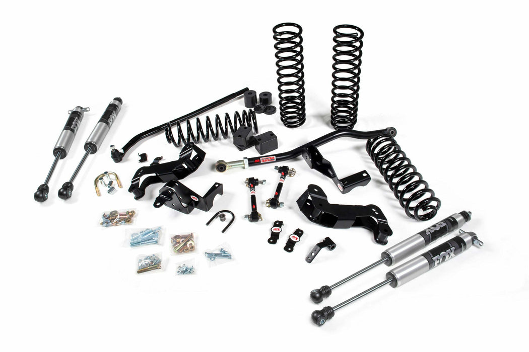 JKS JSPEC173KFP 2021-2024 compatible with Jeep Wrangler (JL) 4xe 4Dr 2" J-Kontrol Suspension Lift Kit Fox 2.0 IFP PS Shocks