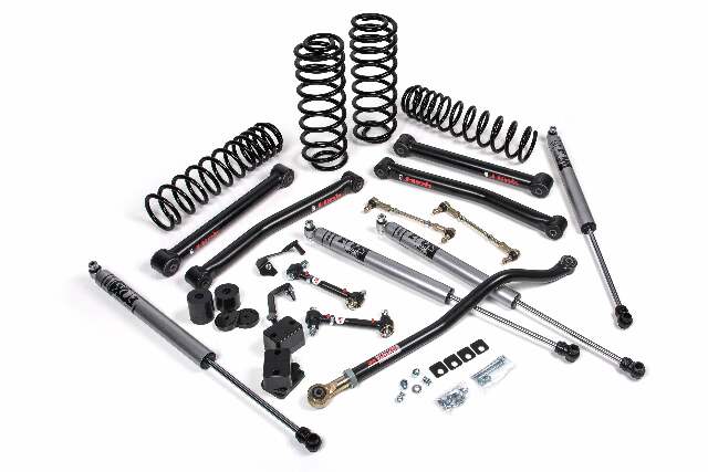 JKS 2021-2024 Fits Jeep Wrangler JL 4xe 4Dr 2" J-Konnect Suspension Lift Kit W, FOX 2.0 Adv Series Shocks, Fits 2021-2024 Jeep Wrangler JL JSPEC174KFA