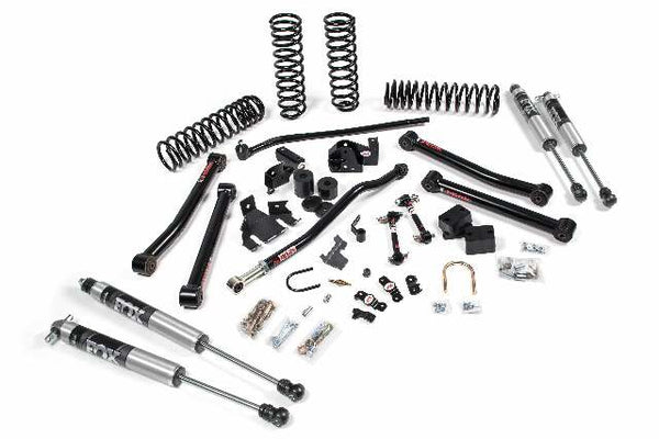 JKS 2021-2024 Compatible With Jeep Wrangler JL 4xe 4Dr 2" J-Konnect Suspension Lift Kit W, Fox 2.0 Ifp Ps Shocks, Fits 2021-2024 Jeep Wrangler JL JSPEC174KFP