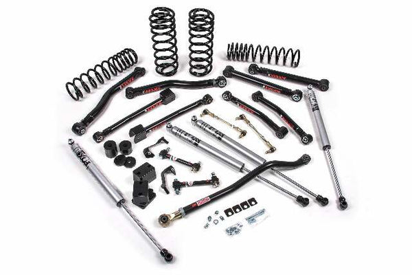 JKS 2021-2024 Compatible With Jeep Wrangler JL 4xe 4Dr 2" J-Krawl Suspension Lift Kit Fox 2.0 Adv Series Shocks, Fits 2021-2024 Jeep Wrangler JL JSPEC175KFA