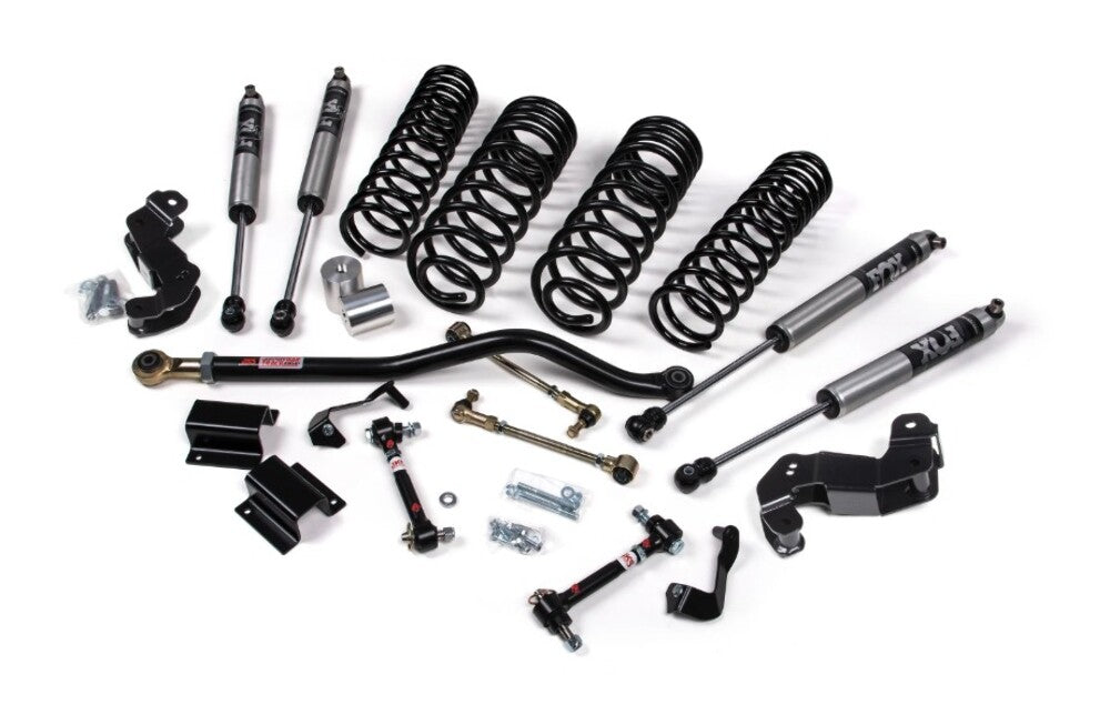 JKS JSPEC176KFP 2020-2023 compatible with Jeep Gladiator (JT) 4WD 3-3.5" J-Kontrol Suspension Lift Kit, 1.5-2" Rear w/ Fox 2.0 Performance Shocks