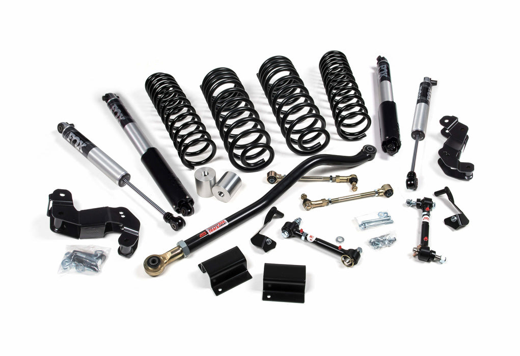 JKS JSPEC176PS 2020-2023 compatible with Jeep Gladiator (JT) 4WD 3-3.5" J-Kontrol Suspension Lift Kit, 1.5-2" Rear w/ Fox 2.5 Performance Shocks