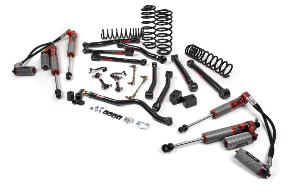 JKS 2020-2023 Fits Jeep Wrangler JL 4Dr Diesel 3.5" J-Krawl System, Rubber FOX 3.0 Frs Ibp R, R Dsc Front, FOX 3.0 Frs Ibp P, B Dsc Rear, Fits 2020-2023 Jeep Wrangler JL JSPEC196FRS