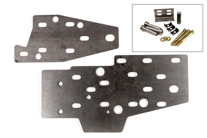 JKS Front Unibody Renforcement Plates Drivers Side Only, Cherokee XJ And Comanchee MJ, Fits 1984-2001 Fits Jeep Cherokee XJ OGS960