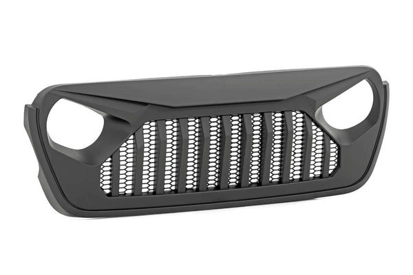 Rough Country Replacement Grille Angry Eyes Fits Jeep Gladiator Jt (20-23)/Wrangler Jl (18-23) 10496