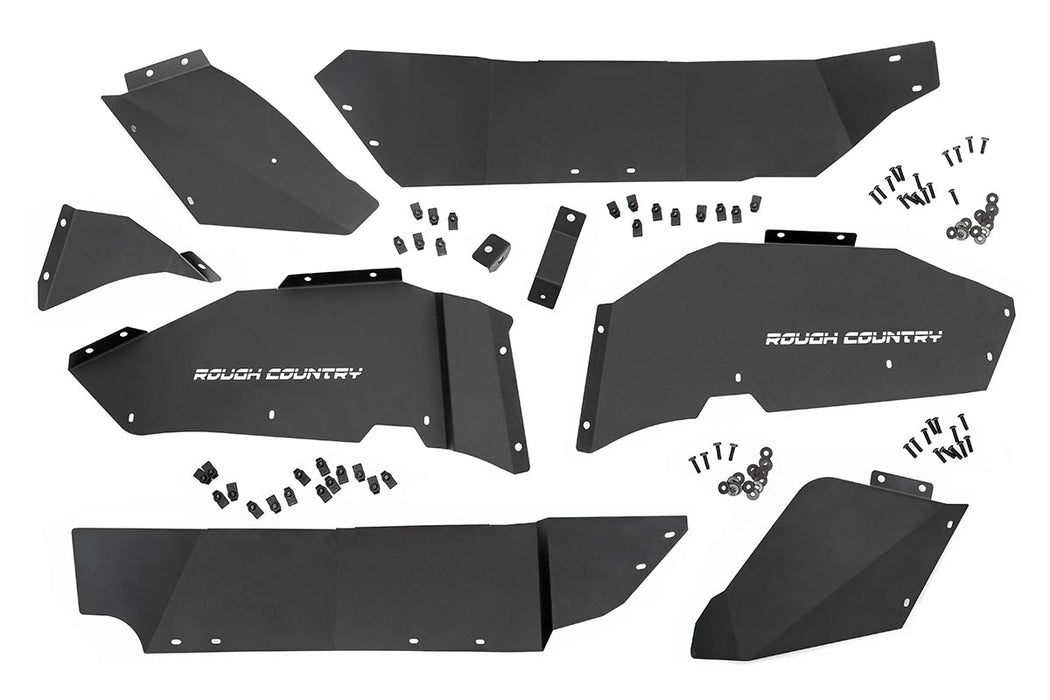 Rough Country Inner Fenders Rear compatible with Jeep Wrangler Jl 4Wd (2018-2023) 10498A