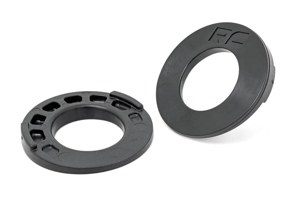 Rough Country Rear Coil Spring Correction Plates Fits Jeep Wrangler Jk (2007-2018) 1113