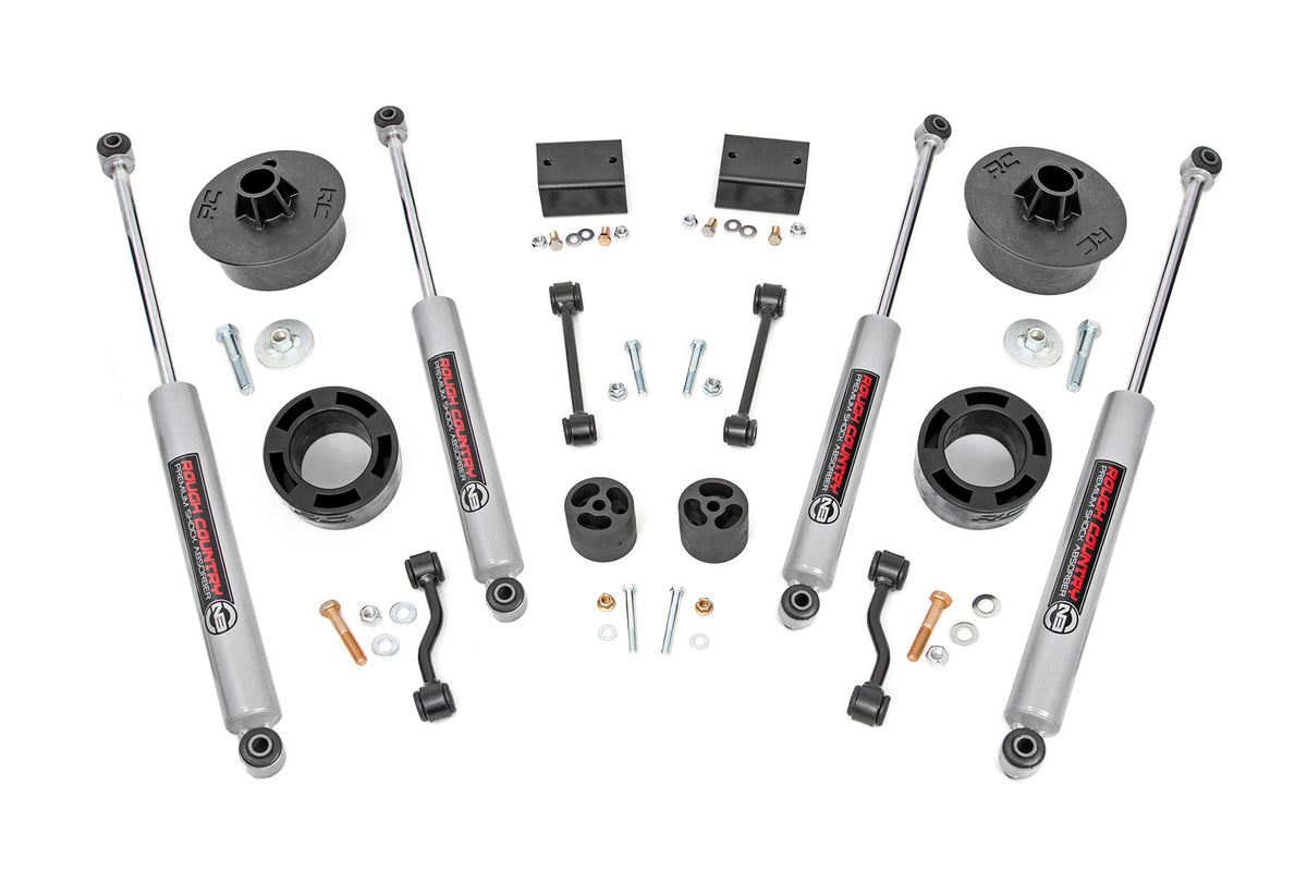 Rough Country 2.5 Inch Lift Kit Spacers N3 Fits Jeep Wrangler Jl 4WD (2018-2023) 67730