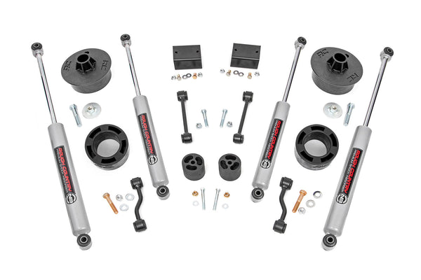 Rough Country 2.5 Inch Lift Kit Spacers N3 Fits Jeep Wrangler Jl 4WD (2018-2023) 67730