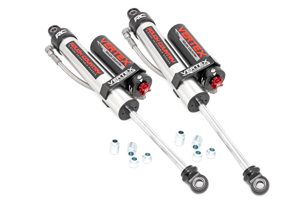 Rough Country Vertex 2.5 Adj Front Shocks 3.5-4.5" compatible with Jeep Gladiator Jt (20-23)/Wrangler Jl (18-23) 689007