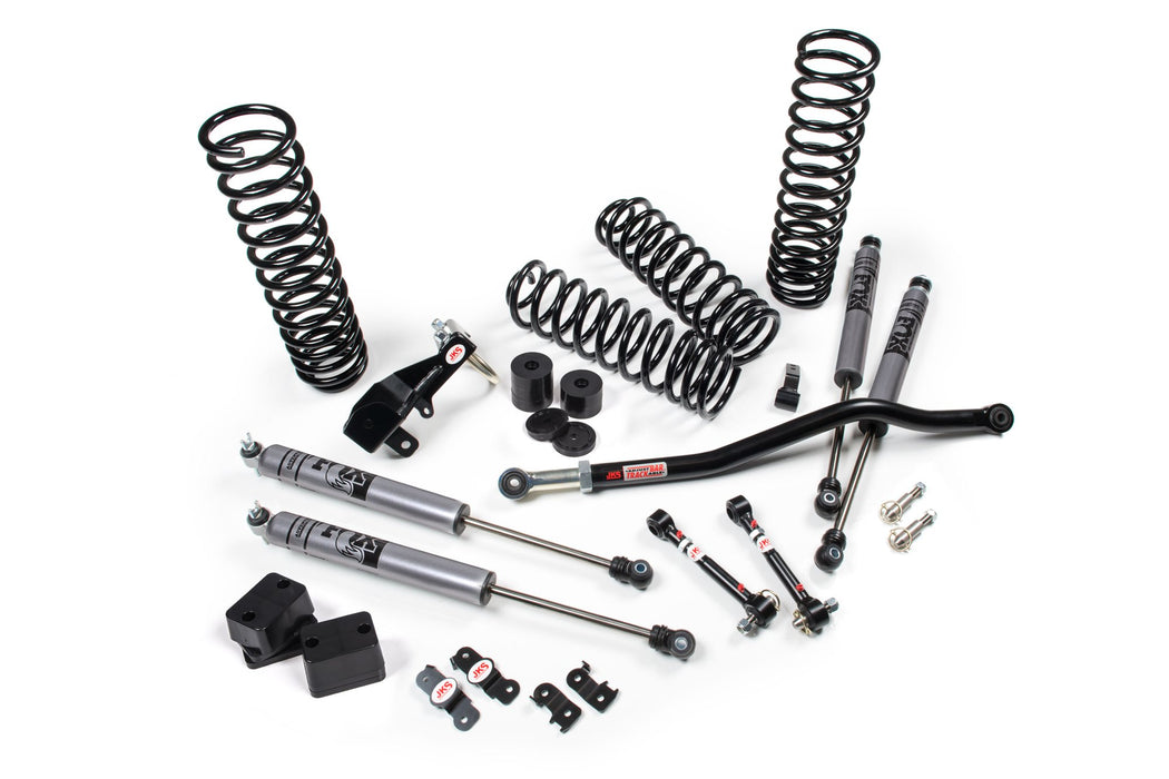 JKS JSPEC101KFR 2007-2018 compatible with Jeep Wrangler (JK) 2Dr 3.5in JSpec System FOX Remote Resi