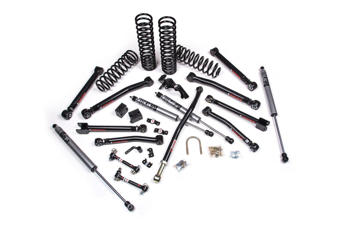 JKS 2007-2018 Fits Jeep Wrangler JK J-Krawl 2Dr 3.5in System W, FOX 2.0 Rr, Fits 2007-2018 Jeep Wrangler JK JSPEC152KFR