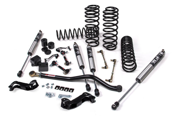JKS 2020-2024 Compatible With Jeep Wrangler JL J-Kontrol 3.5" 4Dr W, Fox 2.0 Performance Series Shocks Diesel, Fits 2020-2024 Jeep Wrangler JL JSPEC160KFP