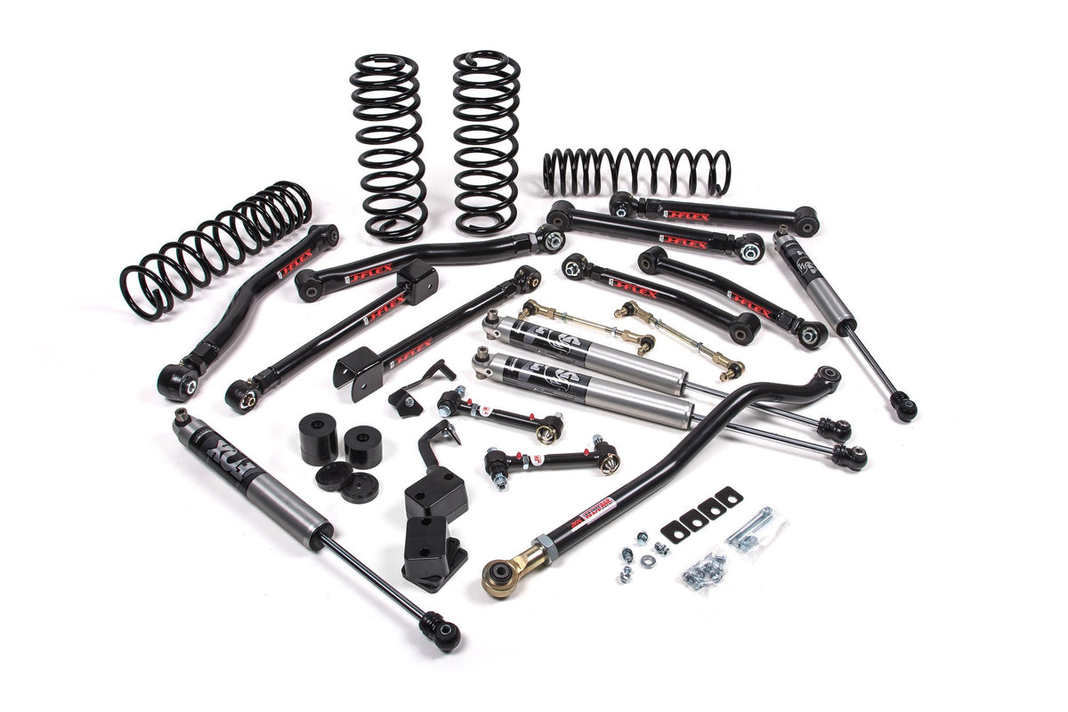 JKS 2020-2024 Fits Jeep Wrangler JL J-Krawl 3.5" 4Dr W, FOX 2.0 Performance Series Shocks Diesel, Fits 2020-2024 Jeep Wrangler JL JSPEC161KFP