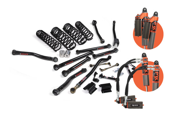 JKS 2020-2024 Fits Jeep Gladiator JT 3.5" Front 2" Rear Lift Kit J-Krawl FOX 3.0 Factory Race Series Ibp Shocks, Fits 2020-2024 Jeep Gladiator JT JSPEC171FRS