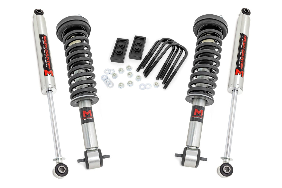 Rough Country 2 Inch Lift Kit M1 Struts/M1 Fits Ford F-150 4WD (2021-2023) 57140