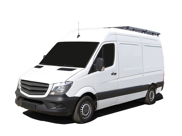 Front Runner Mercedes-Benz Sprinter 128in/144in/170in / L1/L2/L3 / SWB/MWB/LWB Wheelbase w/o OEM Tracks (2006-Current) Slimline II 1/2 Roof Rack Kit / Tall KRMS006T