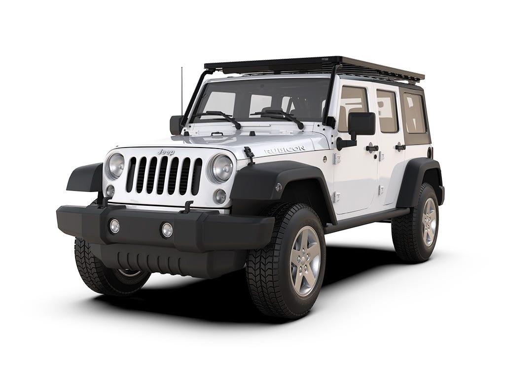 Front Runner Jeep Wrangler JK 4 Door (2007-2018) Extreme Slimline II Roof Rack Kit KRJW003T