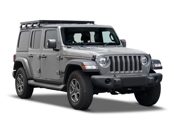 Front Runner Jeep Wrangler JL 4 Door (2018-Current) Slimline II 1/2 Roof Rack Kit KRJW027T