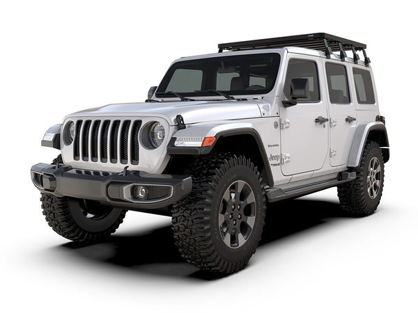 Front Runner Jeep Wrangler JL 4 Door Sky One-Touch Extreme Slimline II Roof Rack Kit KRJW040T