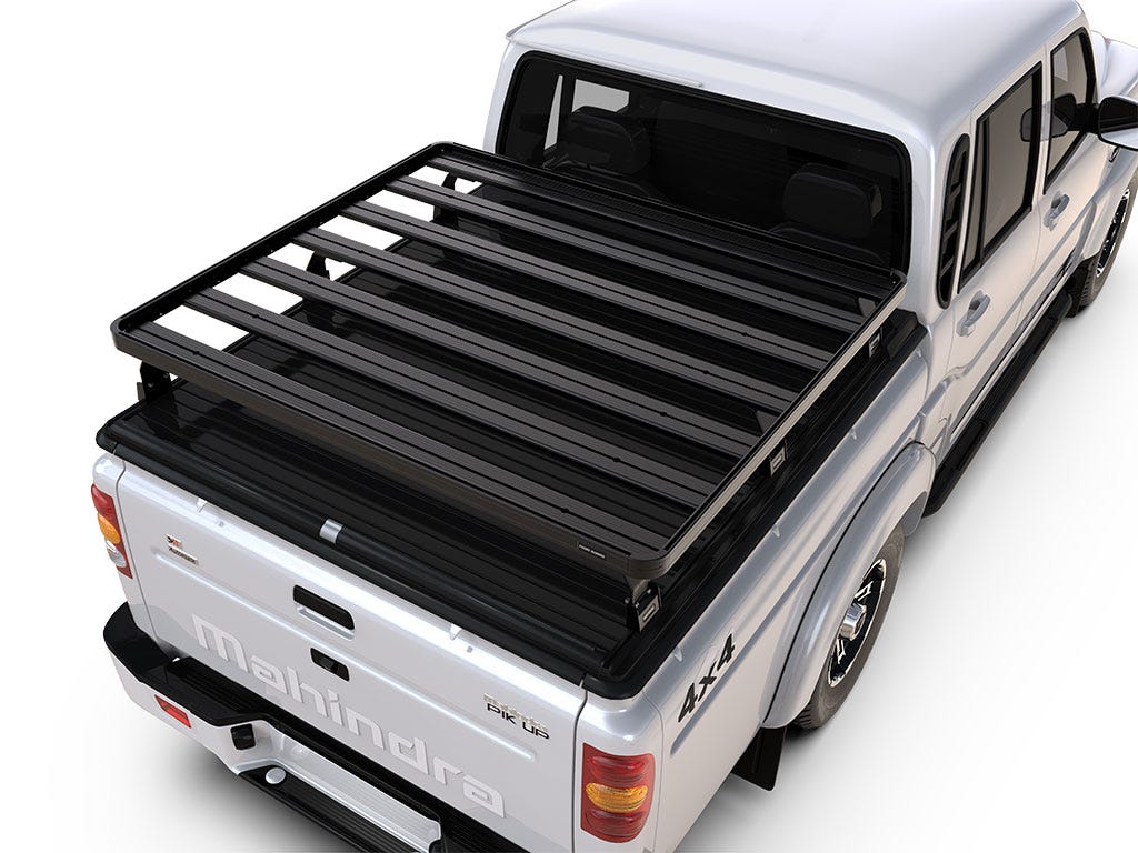 Front Runner Mahindra Pik-Up Double Cab (2022-Current) Roll Top Slimline II Bed Rack Kit KRMD007T