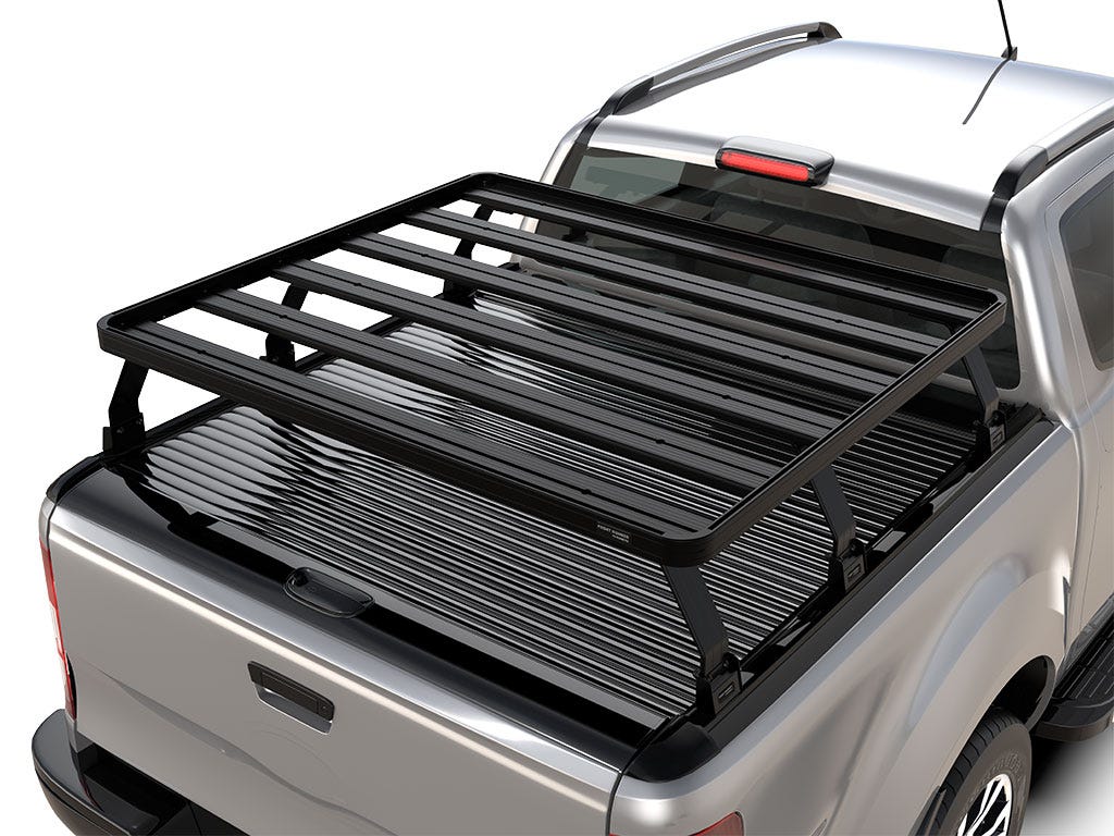 Front Runner Pickup Truck Roll Top Slimline II Load Bed Rack Kit / 1425(W) x 1358(L) / Tall KRRT023T