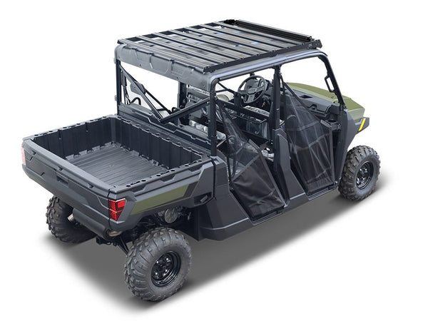 Front Runner Polaris Ranger 1000 Crew Cab (2018-Current) Slimsport Roof Rack Kit / Lightbar Ready KSPR004T