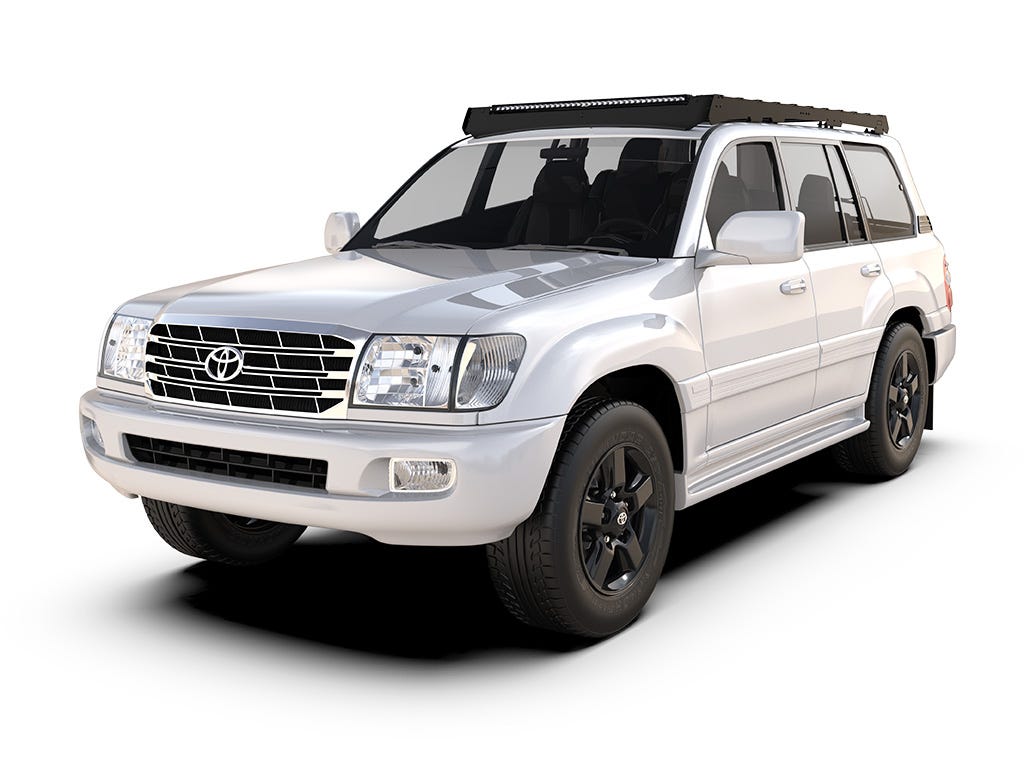 Front Runner Toyota Land Cruiser 100 Series Slimsport Roof Rack Kit / Light Bar Ready KSTL003T