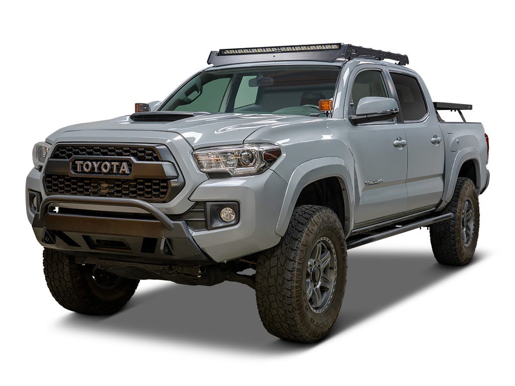 Front Runner Toyota Tacoma (2005-2023) Slimsport Roof Rack Kit / Light Bar Ready KSTT002T