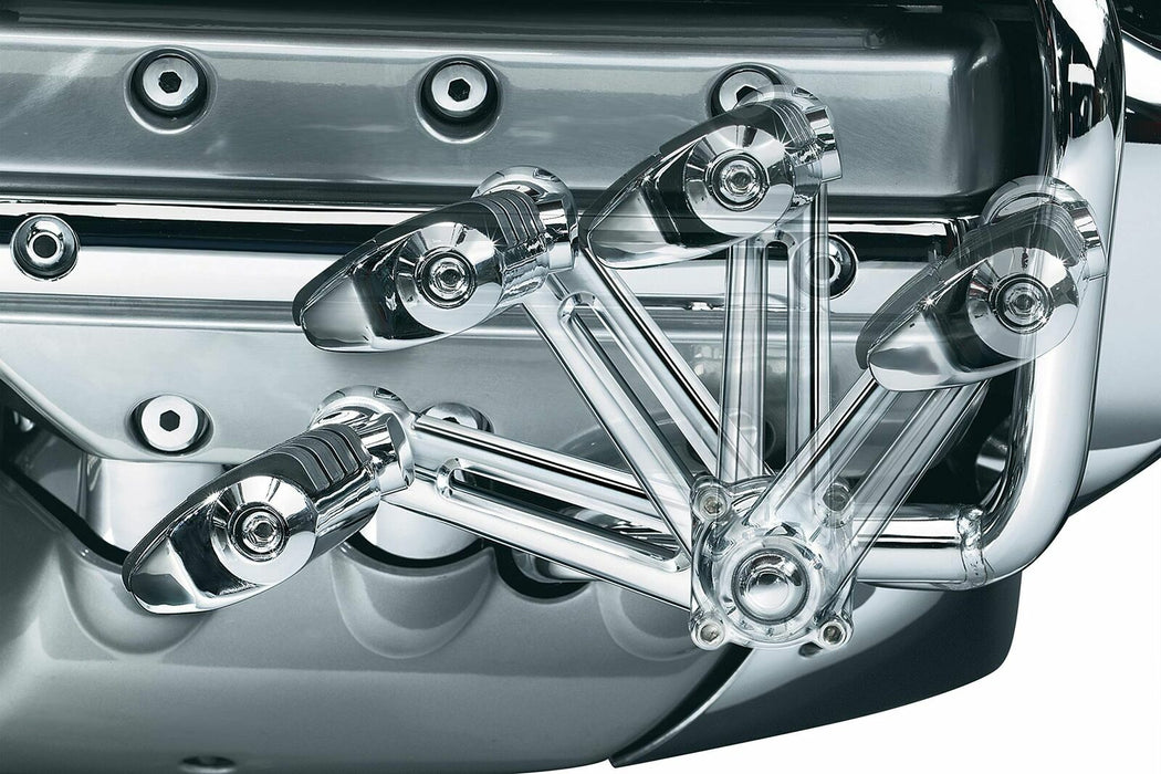 Kuryakyn Ergo With Dually ISO Pegs Chrome 4050