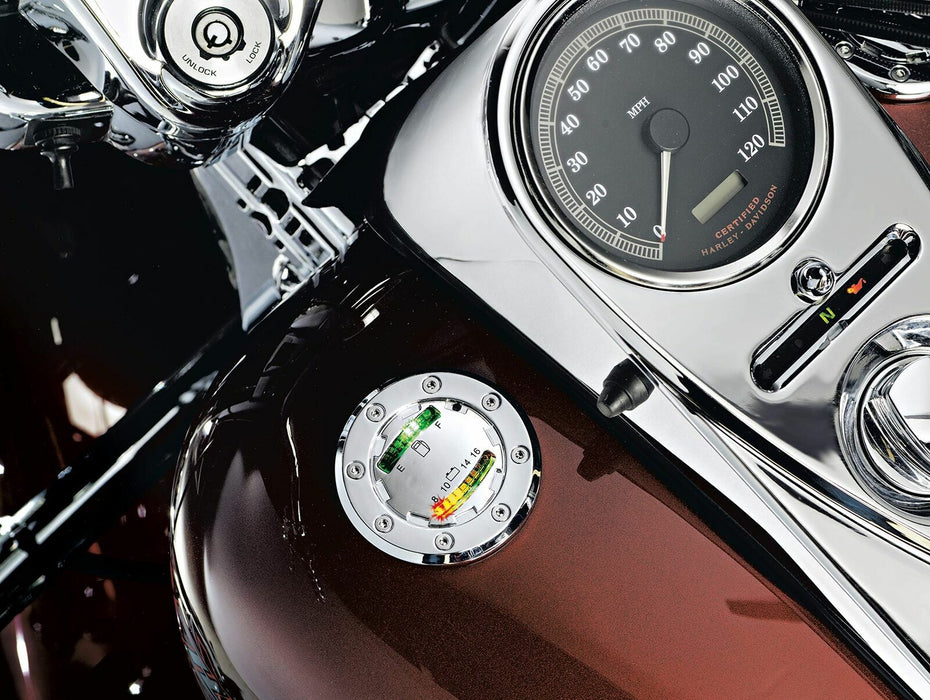 Kuryakyn Informer LED Fuel & Battery Gauge Chrome 7282