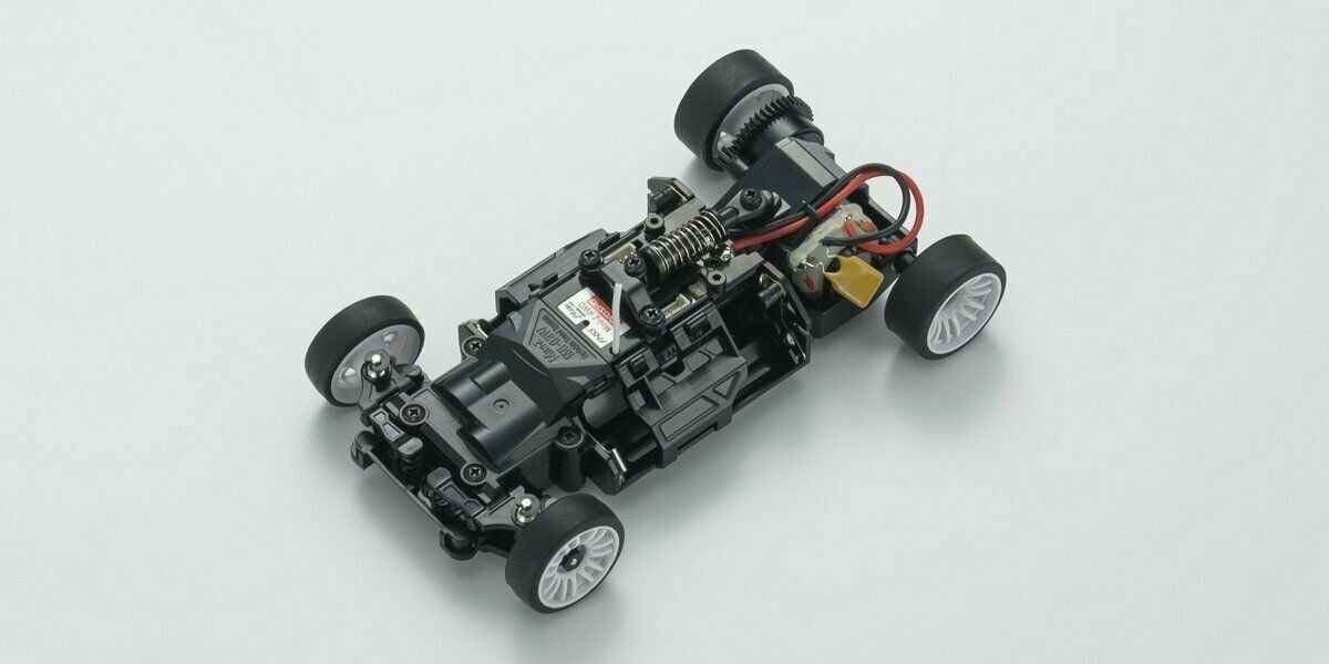 Kyosho New Mini-Z Rwd Rc Readyset Audi R8 Lms 2016 Gray/Red Touring Car 32323Rgb 32323RGB