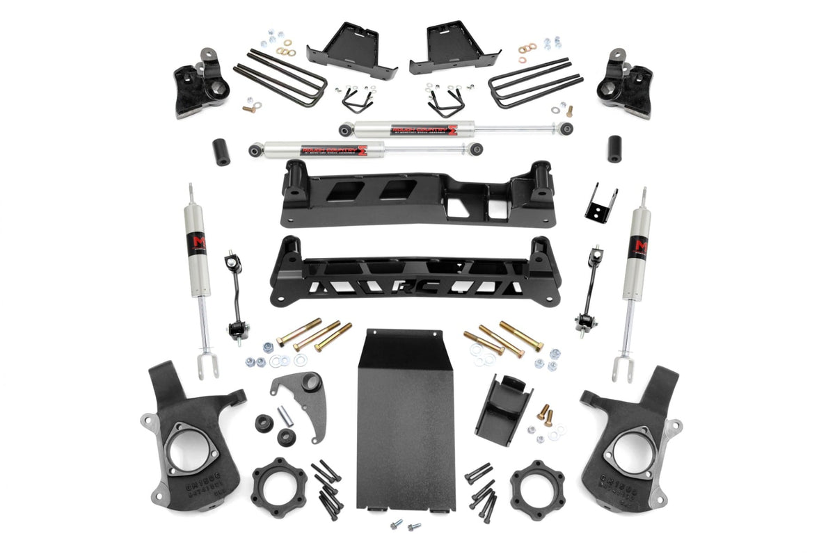 Rough Country 6 Inch Lift Kit Ntd M1 Fits Chevy/GMC 1500 (99-06 & Classic) 27240