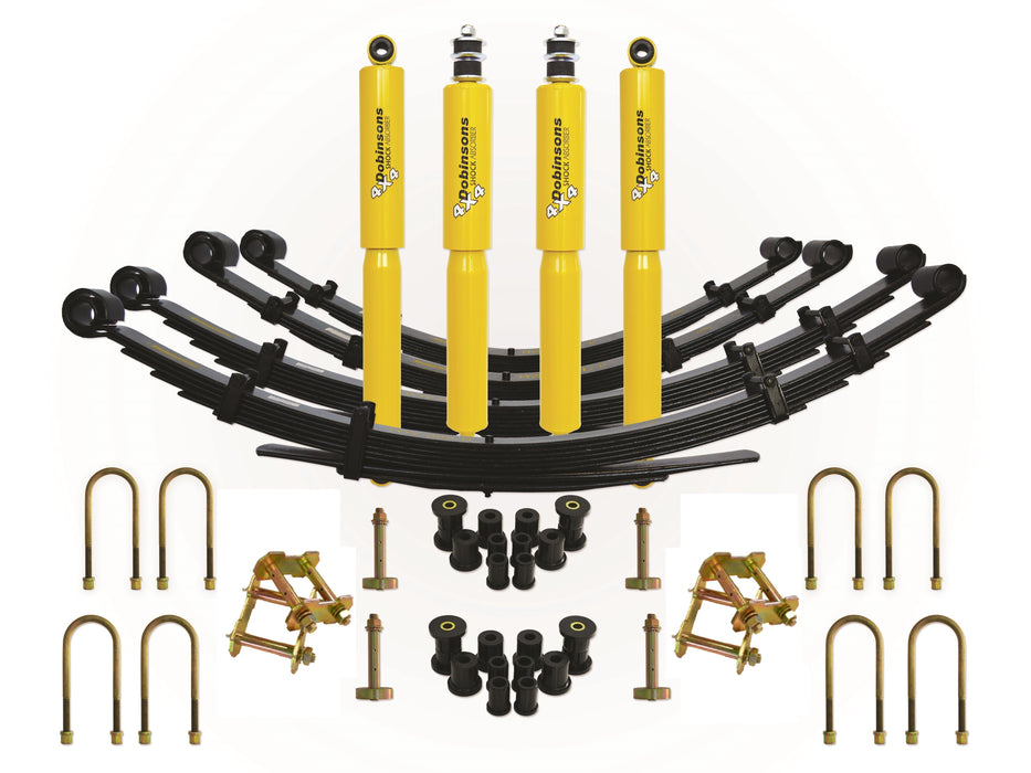 Dobinsons 4x4 Full 2.0" Suspension Kit Fits toyotaLand Cruiser 43 Series (Smaller Spring Eye) Pre 1979