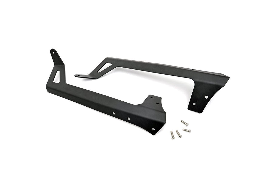 Rough Country Led Light Mounts Upper Windshield 50" compatible with Jeep Wrangler Jk (07-18) 70504